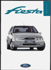 Ford Fiesta Mk4 1999 UK Market Sales Brochure Encore Finesse LX Zetec Ghia