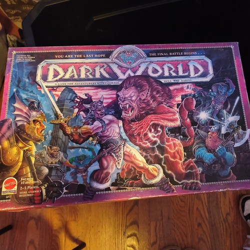 1991 dark world game - game, by