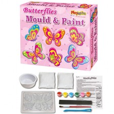 Butterfly Mould & Paint Fridge Magnets | Fun Craft Kit | Ideal for Kids Art