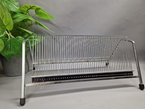 Vintage chrome table - chrome, top