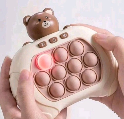Teddy bear pop push game - it,