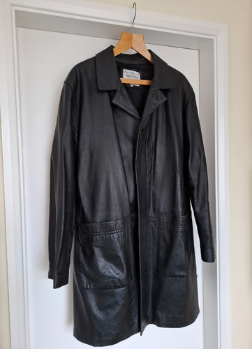 Vintage italian black - vintage, leather