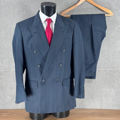 Daks double breasted wool - wool, suit