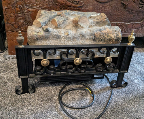 Vintage burley electric fire - vintage,