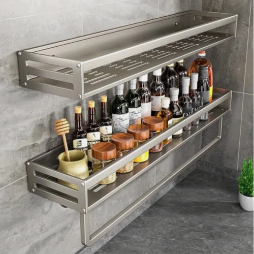 Wall mounted kitchen - kitchen, spice