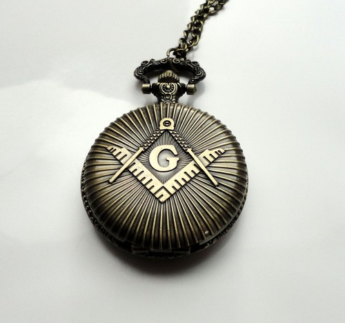 Freemason mason quartz pocket - freemason,