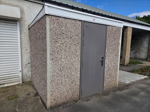 Concrete sectional shed - , size