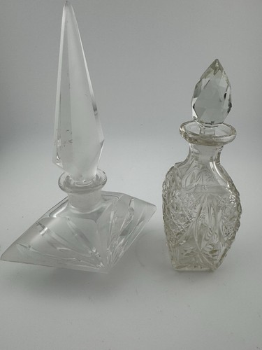 Vintage cut glass art - &,