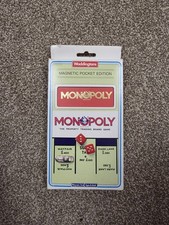 Vintage Waddingtons Monopoly Magnetic Pocket Edition Travel Board Game