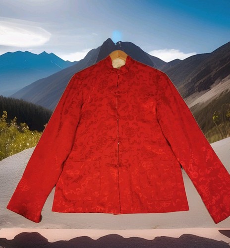 Mandarin collar embroidered - collar,