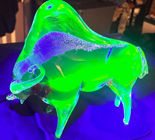 Murano uranium glass large - uranium,