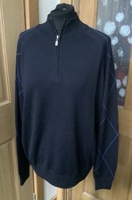 Slaith Navy 100% Merino Wool