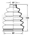 First line fcb2358 drive shaft - first,