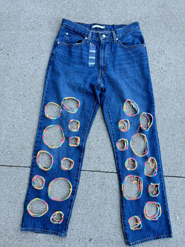 Upcycled levi men jeans - levi's, men's