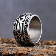 Tribal Ring Irish Celtic Love