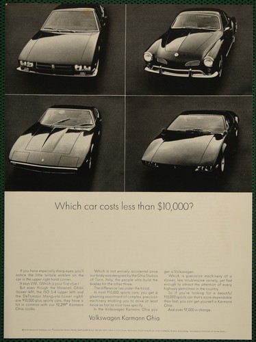 Volkswagen karmann ghia - volkswagen,