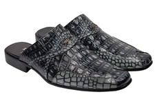 Mens Real Leather Half Shoes