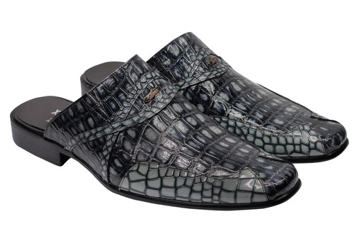 Mens real leather half shoes - half,