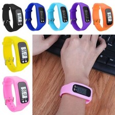 Fitness Sport Watch Wrist Pedometer Smart Step Count Activity Tracker Bracelet