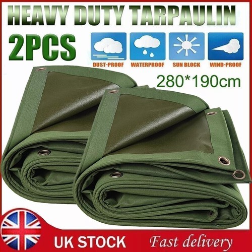 Green canvas heavyduty - 2x,