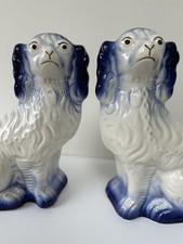 Arthur Wood Vintage ROYAL CROWNFORD IRONSTONE Staffordshire Spaniel Dog Figures