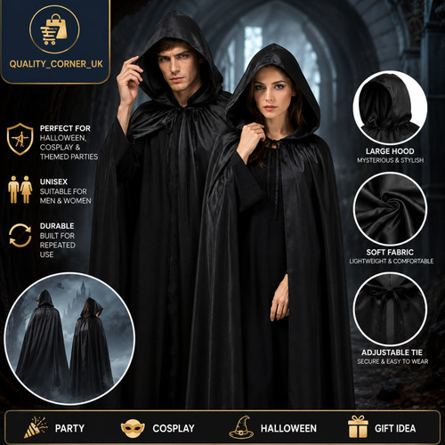 Halloween hooded cloak - halloween,