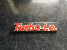 Fiat UNO Turbo ie badge