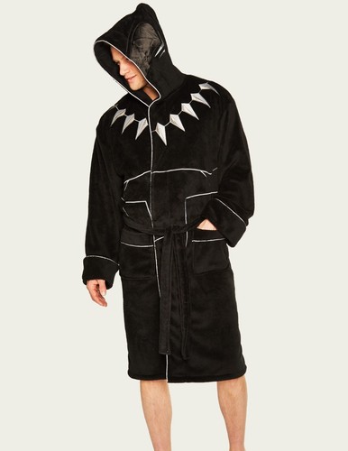Black panther bathrobe pajamas - panther,