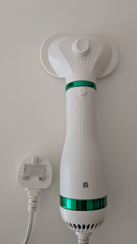 Dog dryer with slicker - 2-in-1,