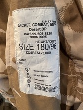 Desert MVP Jacket Grade 1