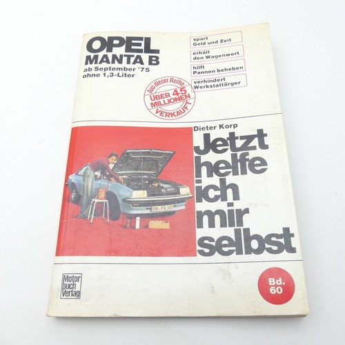Opel manta workshop - b, manual