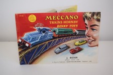 B93 CATALOG FOLDER LEAFLET DINKY TOYS MECCANO HORNBY 1958 FRENCH EXC. COND.