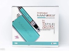 Kupa Portable Mani Passport Pro- Teal Nail E-file Drill UK hand piece +unit