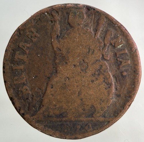 1674 charles 2nd - charles, farthing