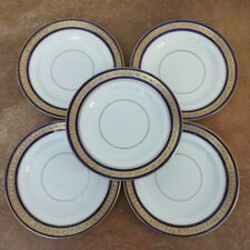 Set Of Five, Antique, c.1913, Blyth Porcelain, Diamond China, Side Plates 17.5cm