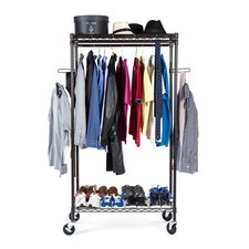 Bronze Wire Clothes Rail Heavy