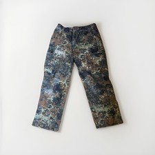 Authentic German army Bundeswehr flecktarn camouflage trousers 1990’s 
