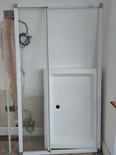 Shower Tray Plus Cubicles  width 30" and length 43"