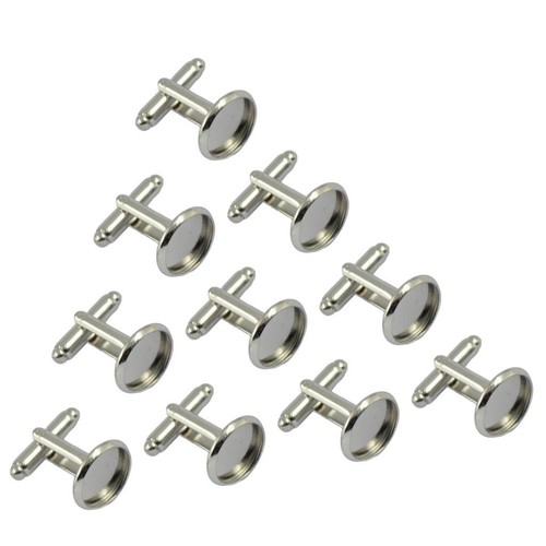 10pcs cabochon blank - cabochon, round