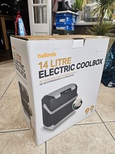 Halfords 14L Electric Coolbox 12V In-Car 2ltr bottle / 17 x 330ml cans