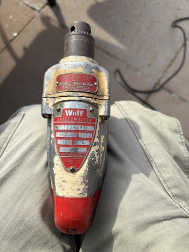 Vintage wolf 4inch - vintage, drill