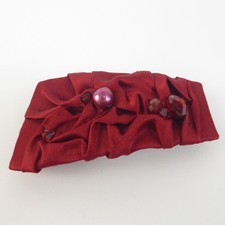 Cherry Chau Ruched Satin