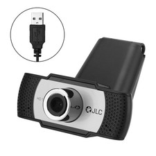 JLC Webcam for PC with Microphone 1080P FHD Webcam Plug and Play USB