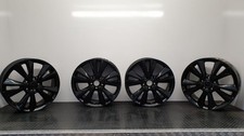 JEEP GRAND CHEROKEE MK4 (WK2) 2013 8JX20 SET OF 4 BLACK 20 INCH ALLOYS