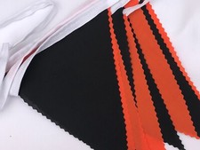 Handmade Fabric Bunting ORANGE