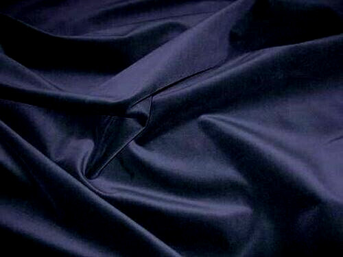 Navy blue cotton velvet - navy,