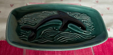 Vintage Poole Pottery Dolphin Pin Soap Trinket Dish/Tray.Made in England. Ex Con