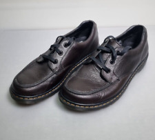 Dr Air Wair Martens Soft Wair Insole Lubbock Grizzly Men's Shoes Black Lace /C7