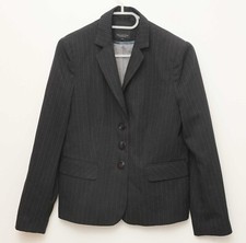 Debenhams size 14 long sleeved dark blue suit jacket with pockets with buttons