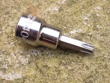 HALFORDS ADVANCED T40 SECURITY TORX SOCKET, 3/8" DRIVE,  NEW.